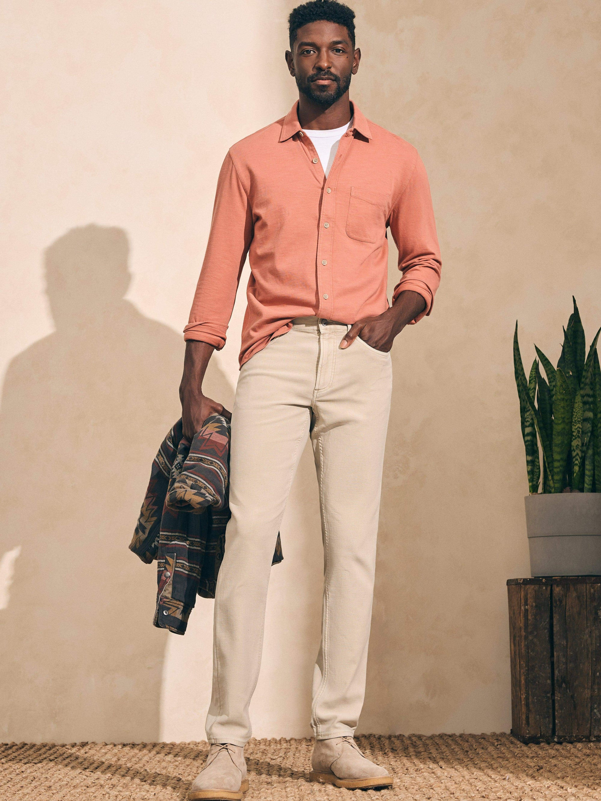 Stretch Terry 5-Pocket | Faherty