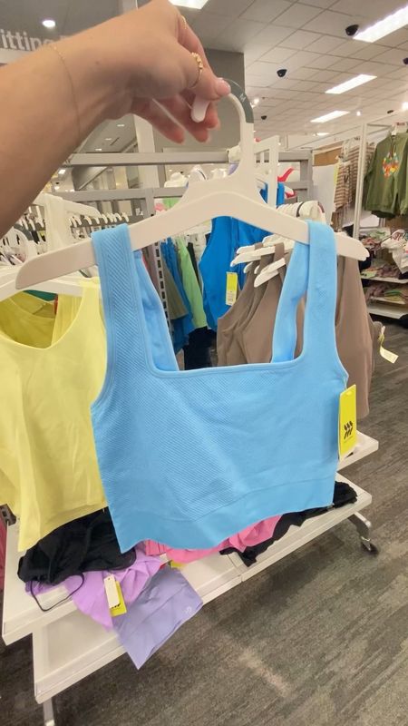 Target sports bras and tanks! All of these come in severs colors! 

#LTKStyleTip #LTKActive #LTKFindsUnder50