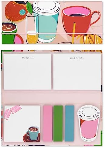 Kate Spade New York Padfolio with 7 Sticky Note Pads, Studying Essentials Set Includes Cute Stick... | Amazon (US)