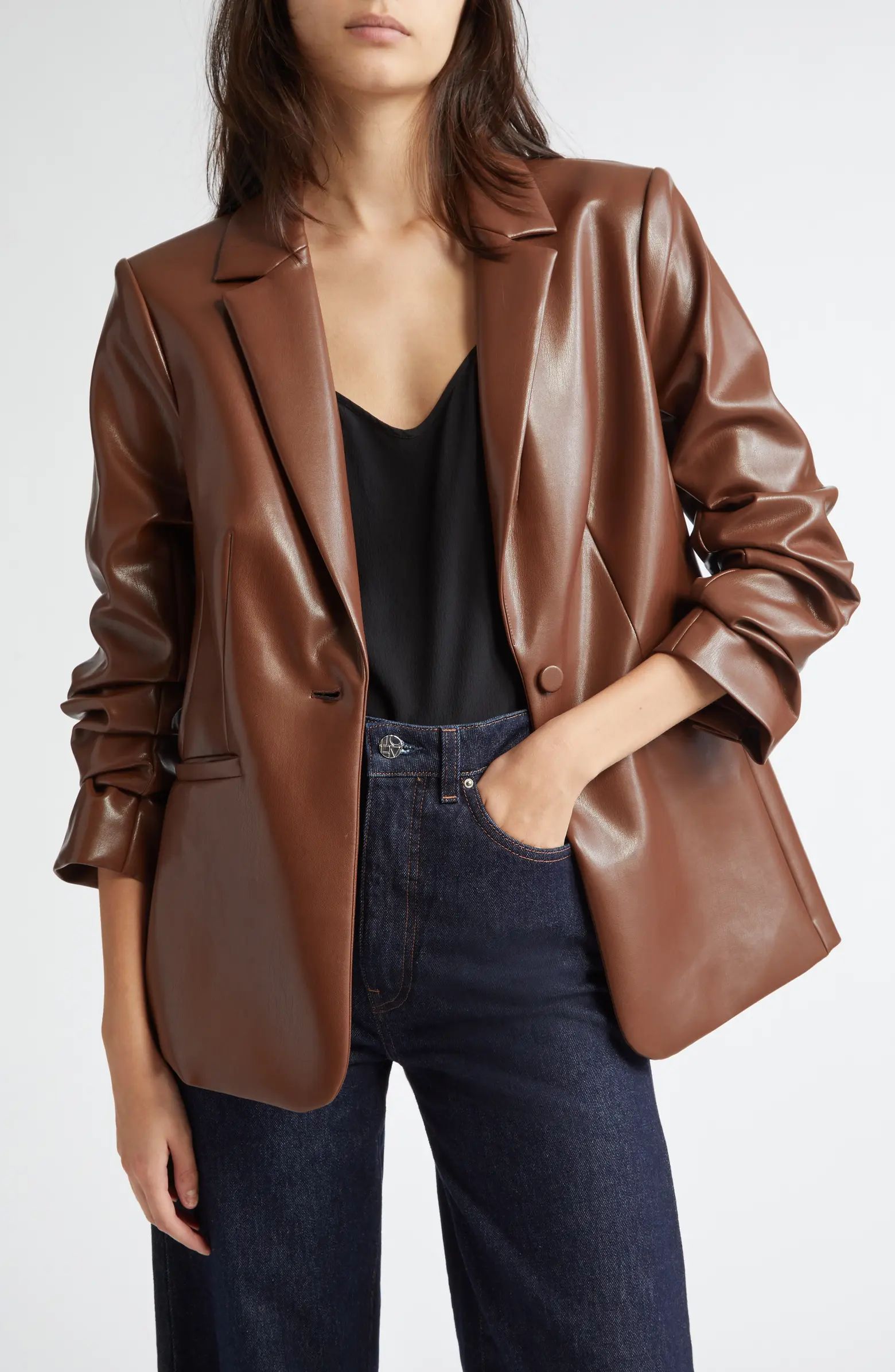 Cinq à Sept Kylie Faux Leather Jacket | Nordstrom | Nordstrom