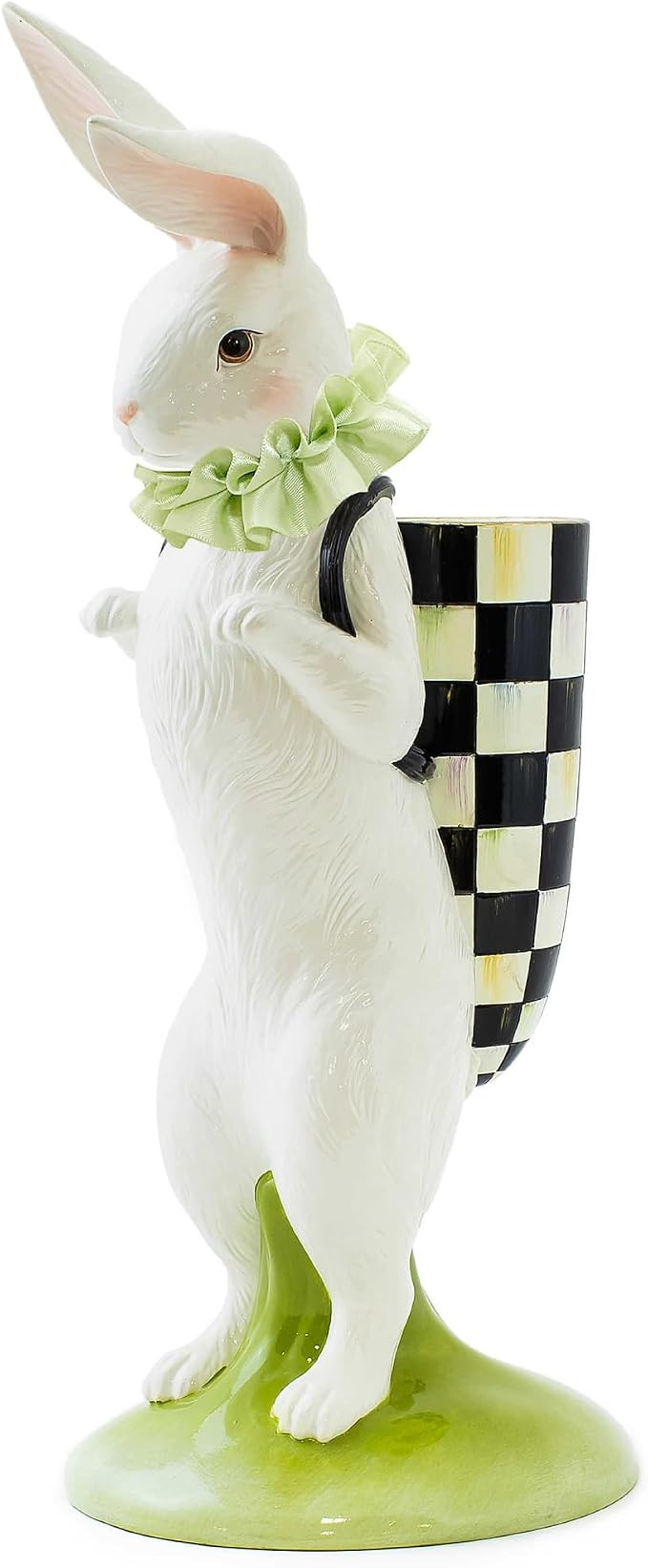 MACKENZIE-CHILDS Spring Fling Hare on a Hike, Spring Bunny Decor Figure, Cute Easter Decor | Amazon (US)