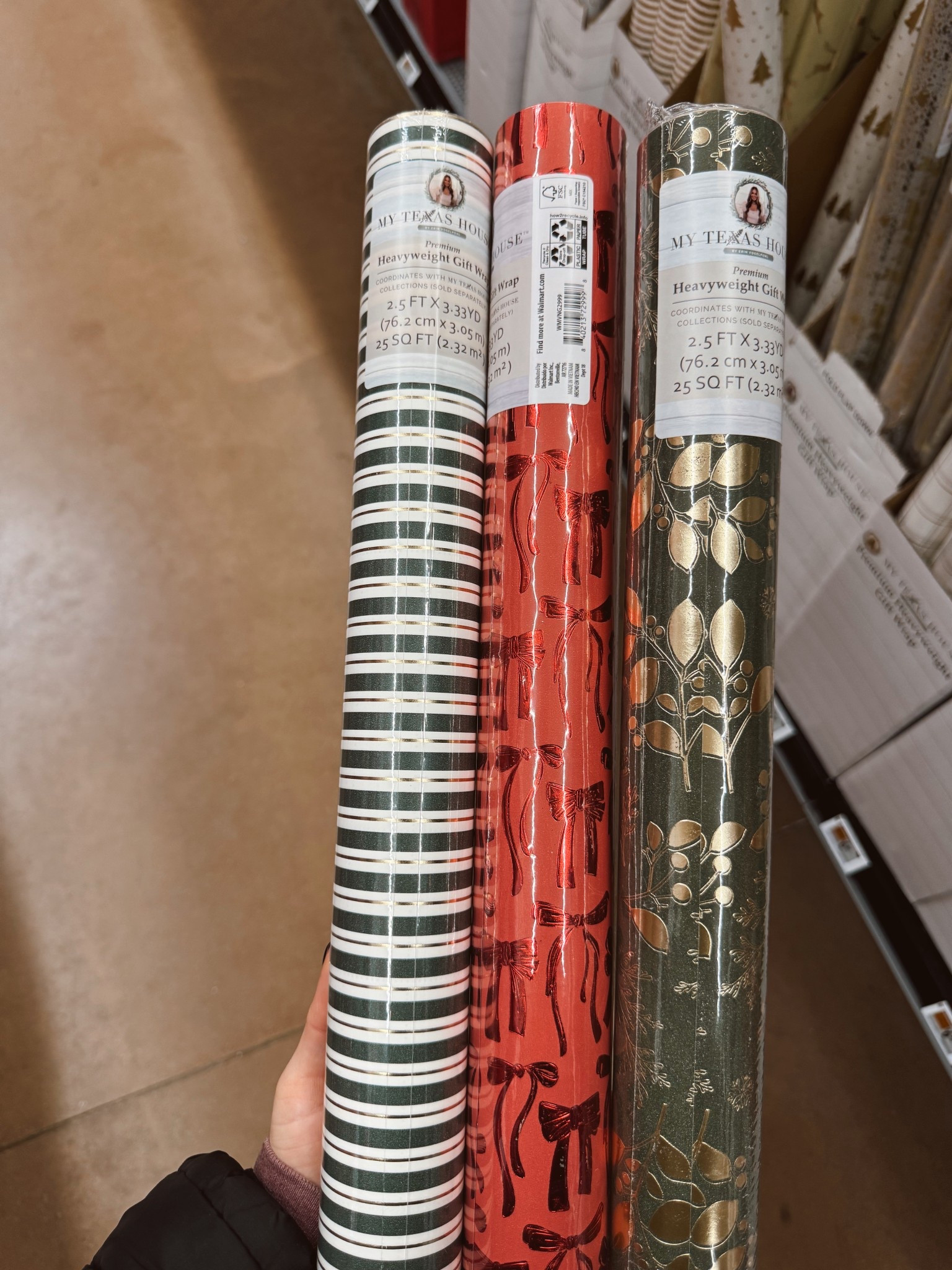 Make sure you look at Walmart for your wrapping paper! So many pretty options 😍🎄

#LTKHoliday #LTKHome #LTKSeasonal