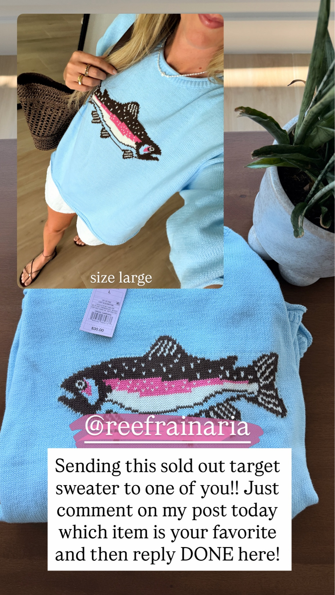 Target fish sweater 

#LTKU #LTKmomlife #LTKootd