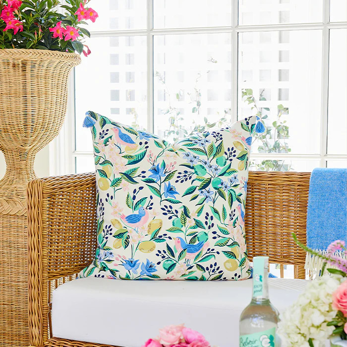 Citron Vert Outdoor Pillow | Caitlin Wilson Design