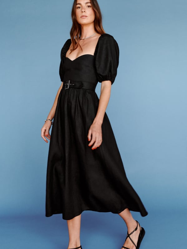Tien Linen Dress | Reformation (Global)