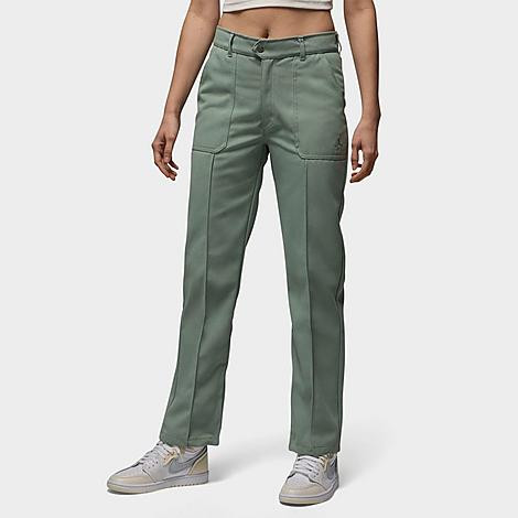 Jordan Women's Woven Pants in Jade Smoke Size: Small | Finish Line (US)