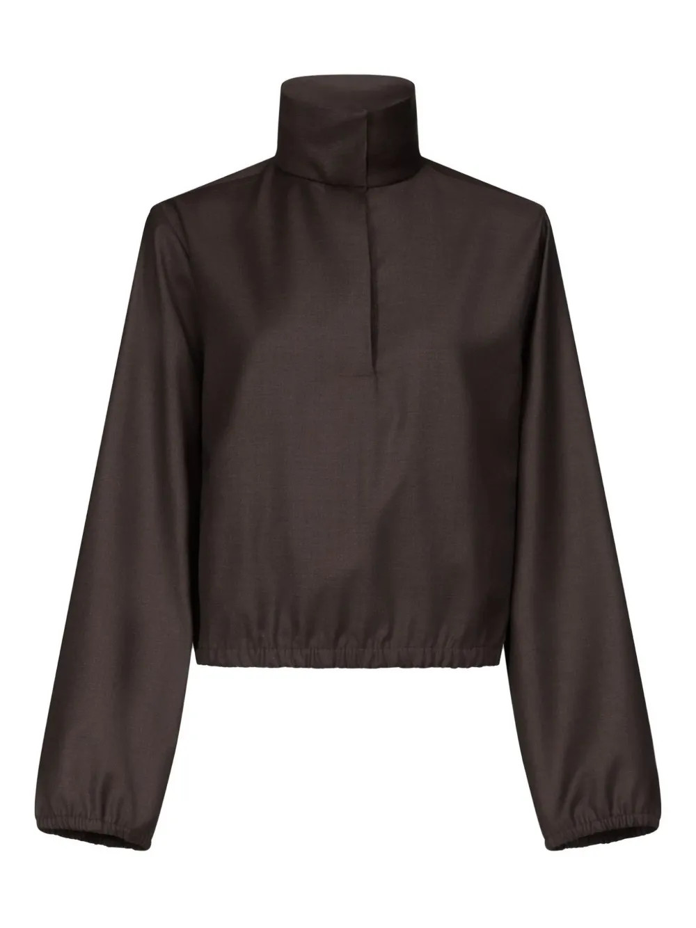 LouLou De Saison high-neck Sweatshirt | Brown | FARFETCH | Farfetch Global