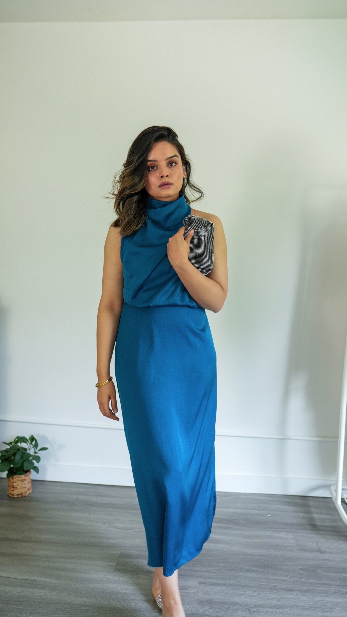 This beautiful ruched dress in teal color is the perfect wedding guest dress. And it’s on sale + you can use my code “Jashan15” to get extra 15% off!!! 😍

#LTKFind #LTKwedding