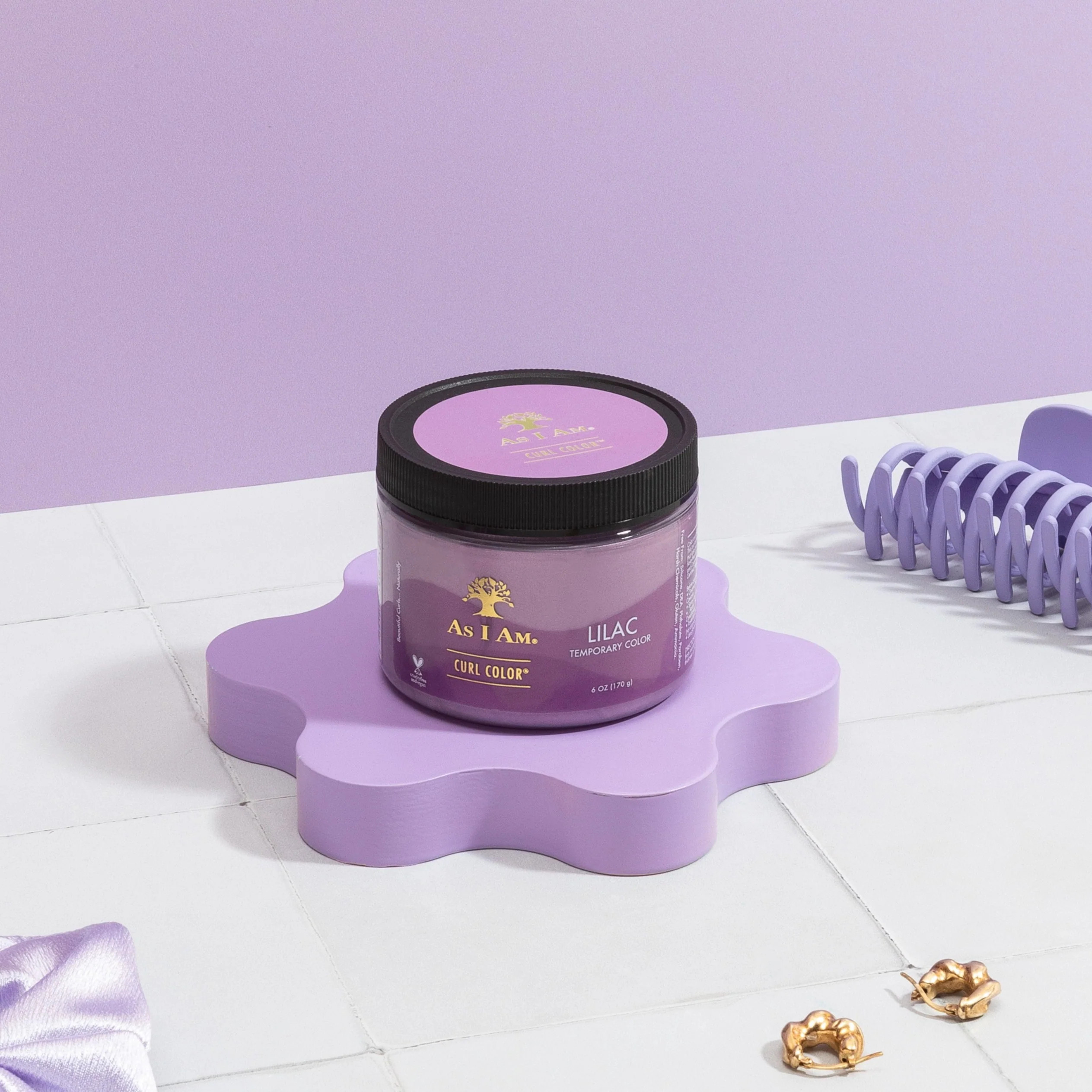 curl color lilac | as i am