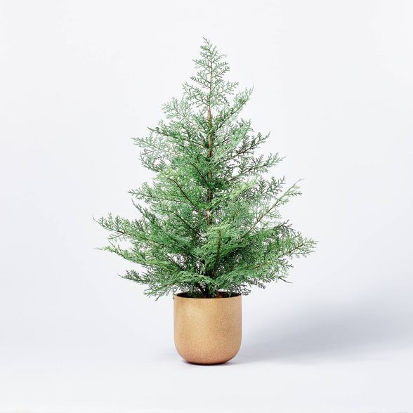 Small Pine Tree in Ceramic Pot - Threshold&#8482; designed with Studio McGee | Target