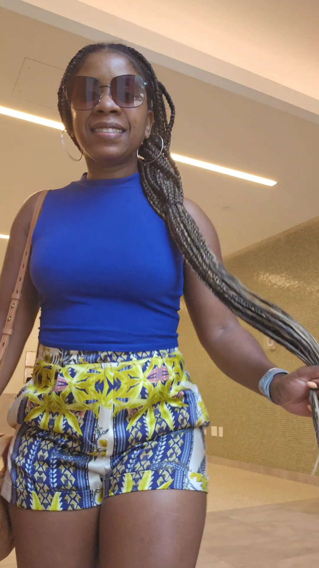 Pops of color and abstract prints! I thrifted these Topshop shorts from a shop in NYC. 

#LTKSeasonal #LTKFindsUnder100 #LTKSummerSales