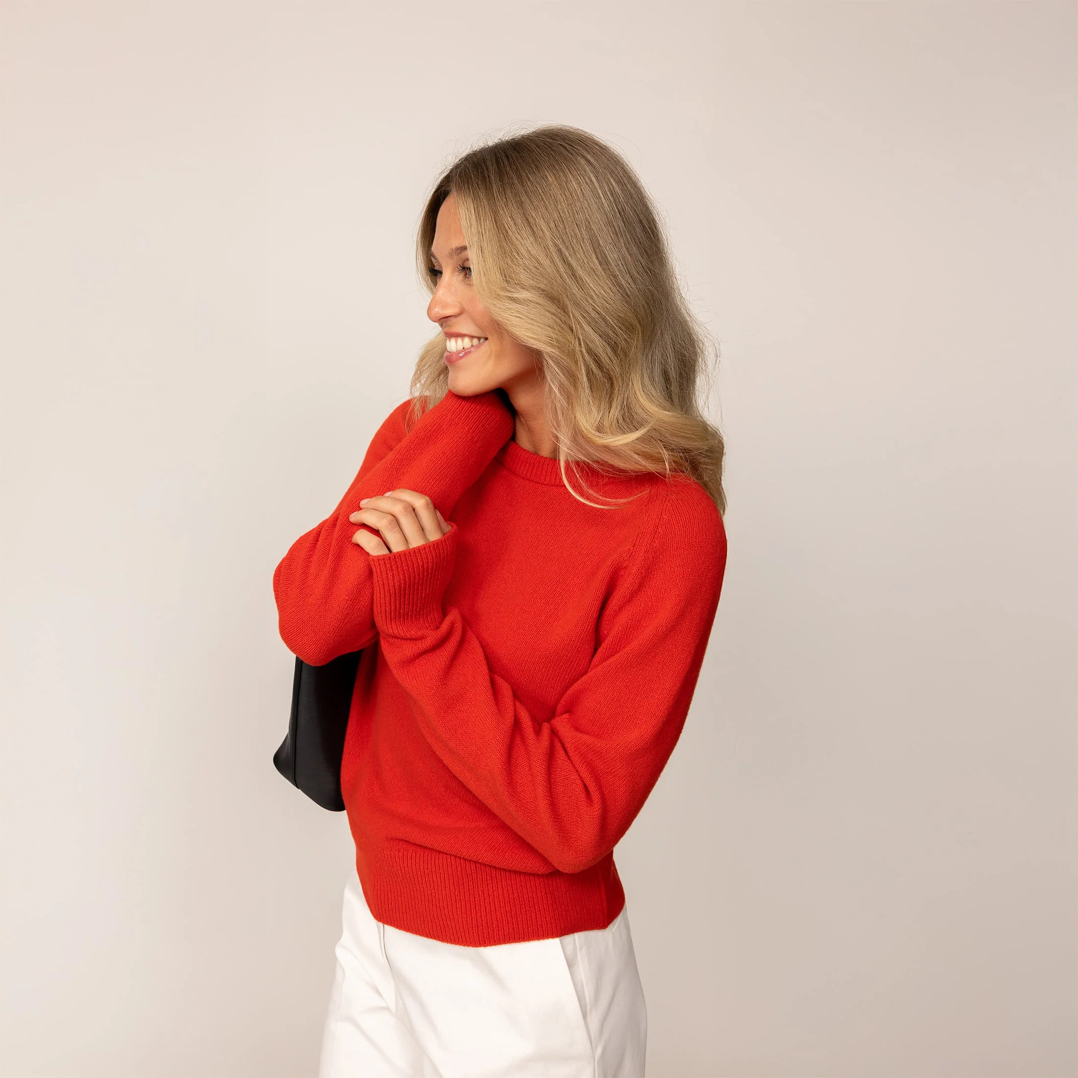 Merino Wool Crew Neck Jumper | Marame