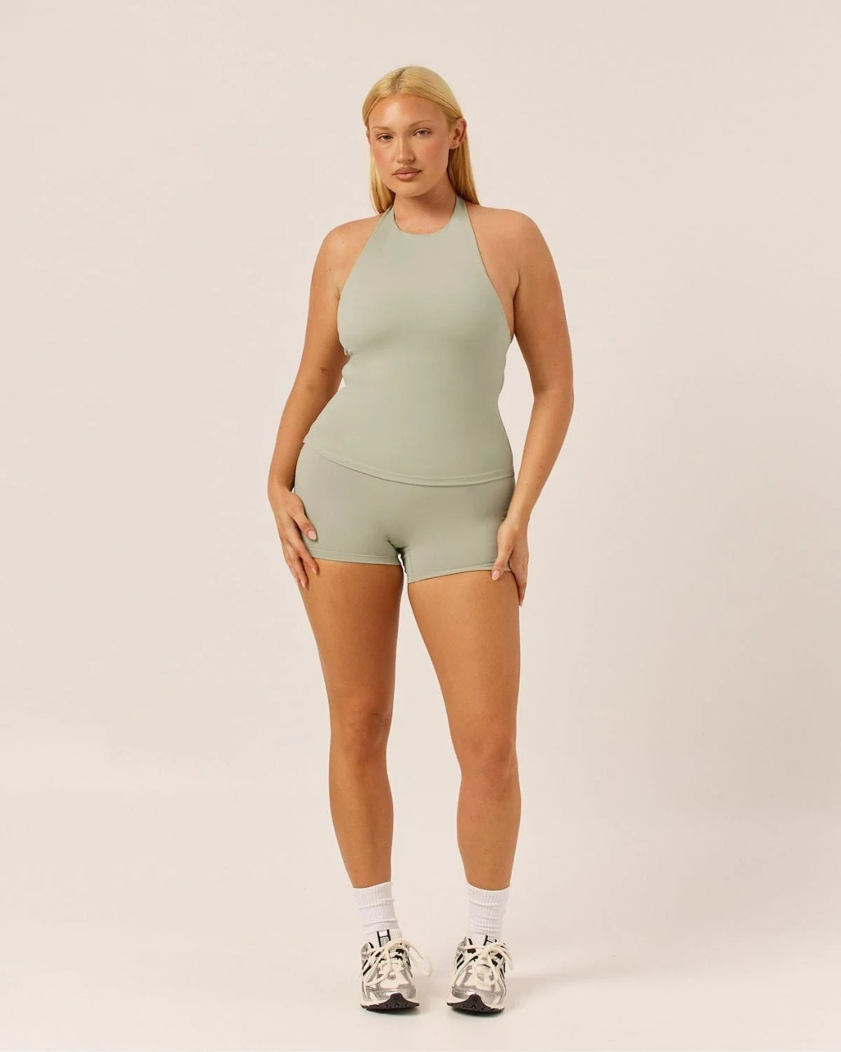 Serenity Demi Tank | Sage | Crop Shop Boutique US
