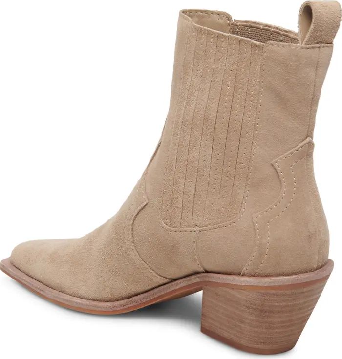 Dolce Vita Senna Croc Embossed Western Boot (Women) | Nordstrom | Nordstrom