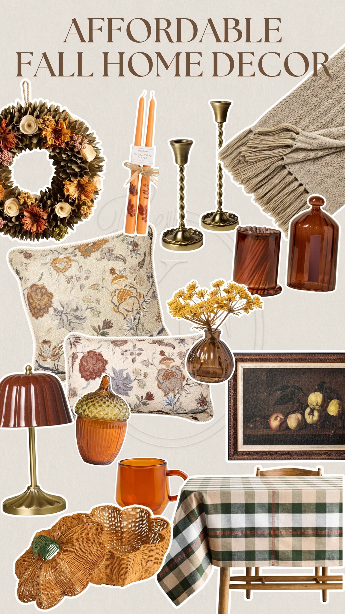 Officially starting to decorate for fall! 

Here’s some affordable home decor that will easily transform your home from summer to autumn. 

@Target 
Cost World Market 


Fall Finds, Autumn Selects, Home Decor, Seasonal Decorations

#LTKSeasonal #LTKHome