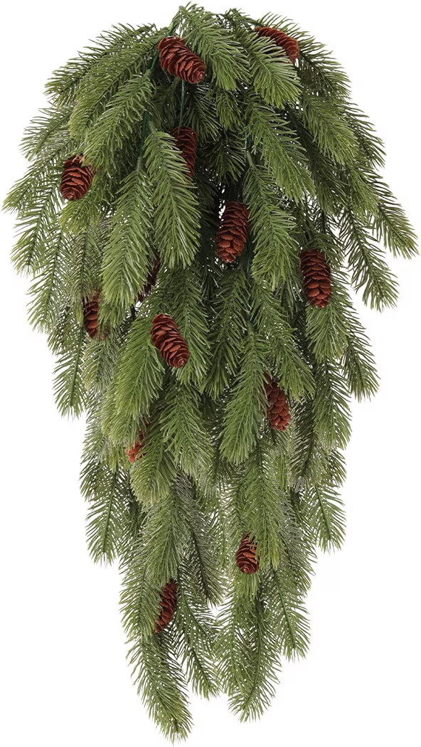 RECUTMS 2 Pack Artificial Pine Branches with Cones Green Plants Pine Needles Artificial Hanging P... | Amazon (CA)