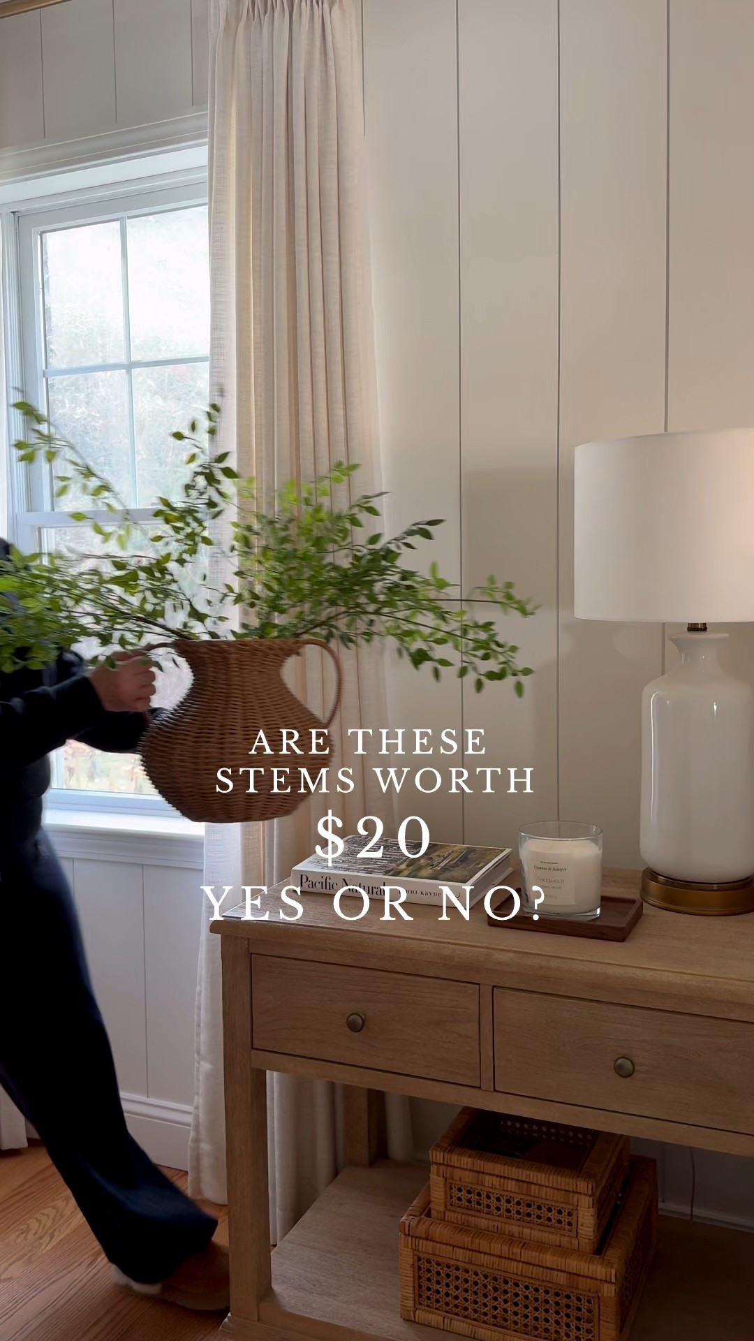 Nightstand styling, Pottery barn bedroom furniture, lamp, spring stems, vase, home decor. Amazon bedroom

#LTKHome