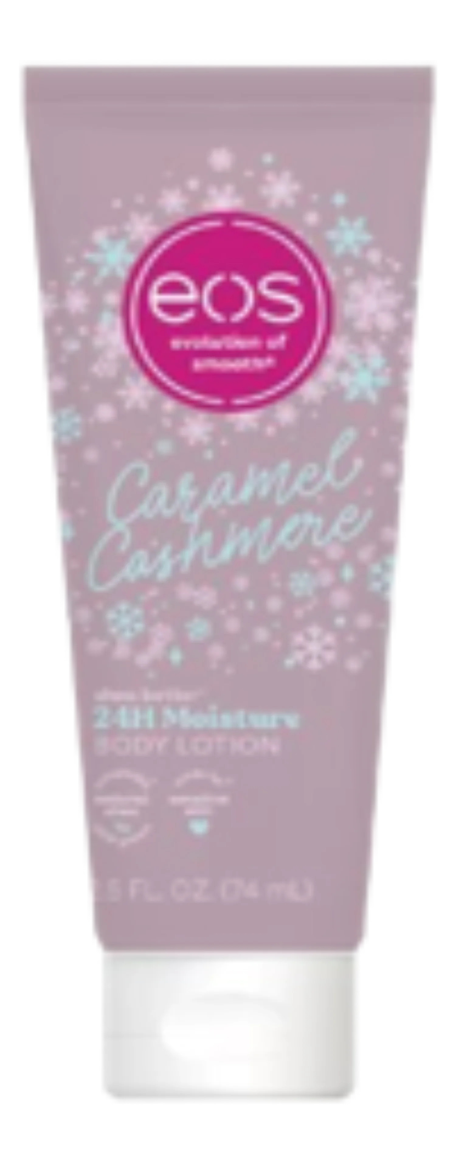 eos Travel Shea Better 24H Moisture Body Lotion, Caramel Cashmere, 2.5 fl oz | Walmart (US)