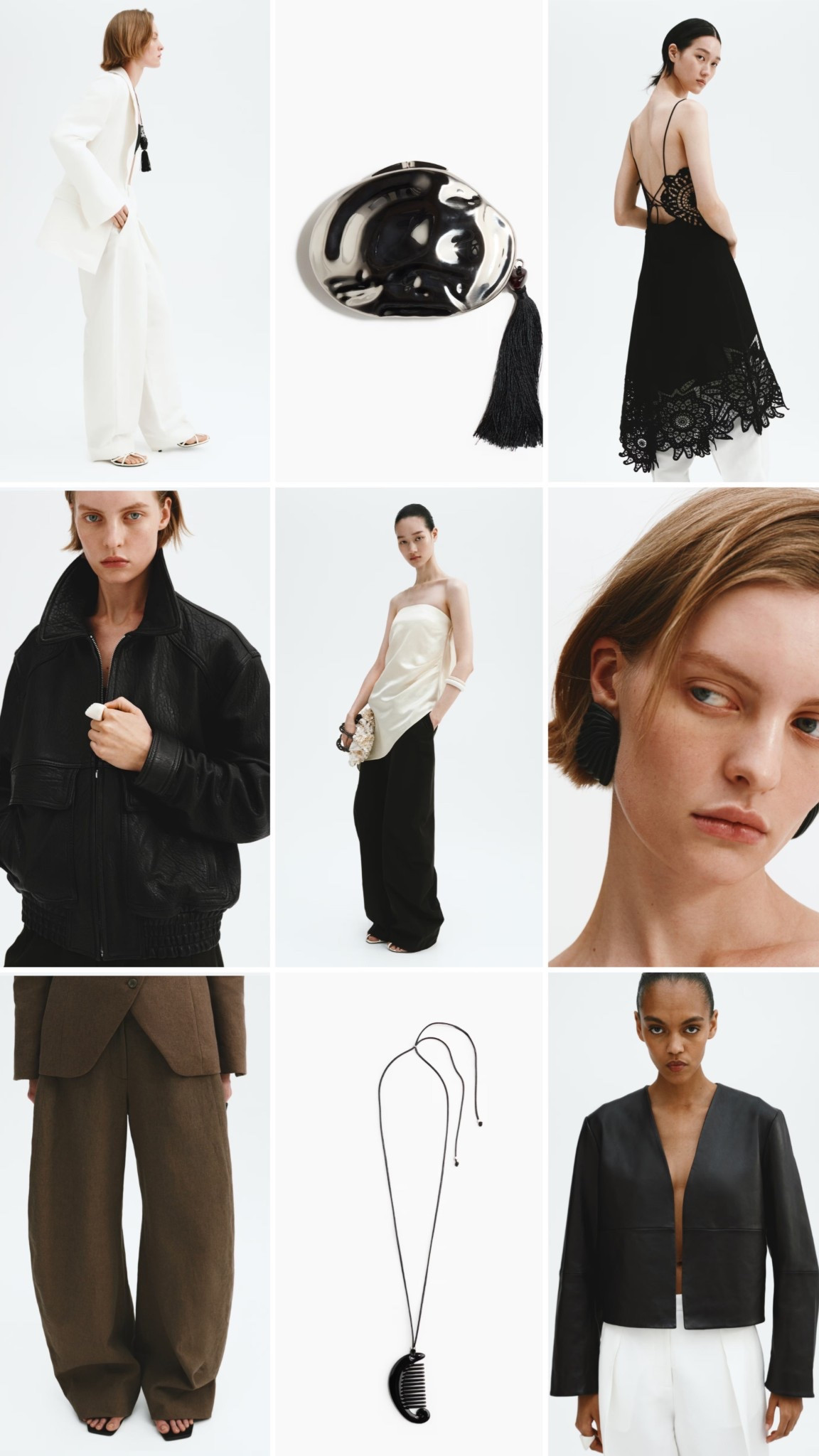 H&M New in - 1st SS drop is live and members get free next day delivery up to 9pm this evening.

I want it all! Stunning monochrome and minimal simple wardrobe staples for summer and some lovely barrel leg and balloon trousers and leather jackets too! #hm #newin 

#LTKspring #LTKuk