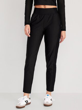 High-Waisted PowerSoft Combination Taper Pants | Old Navy (US)