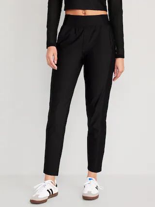 High-Waisted PowerSoft Combination Taper Pants for Women | Old Navy (US)