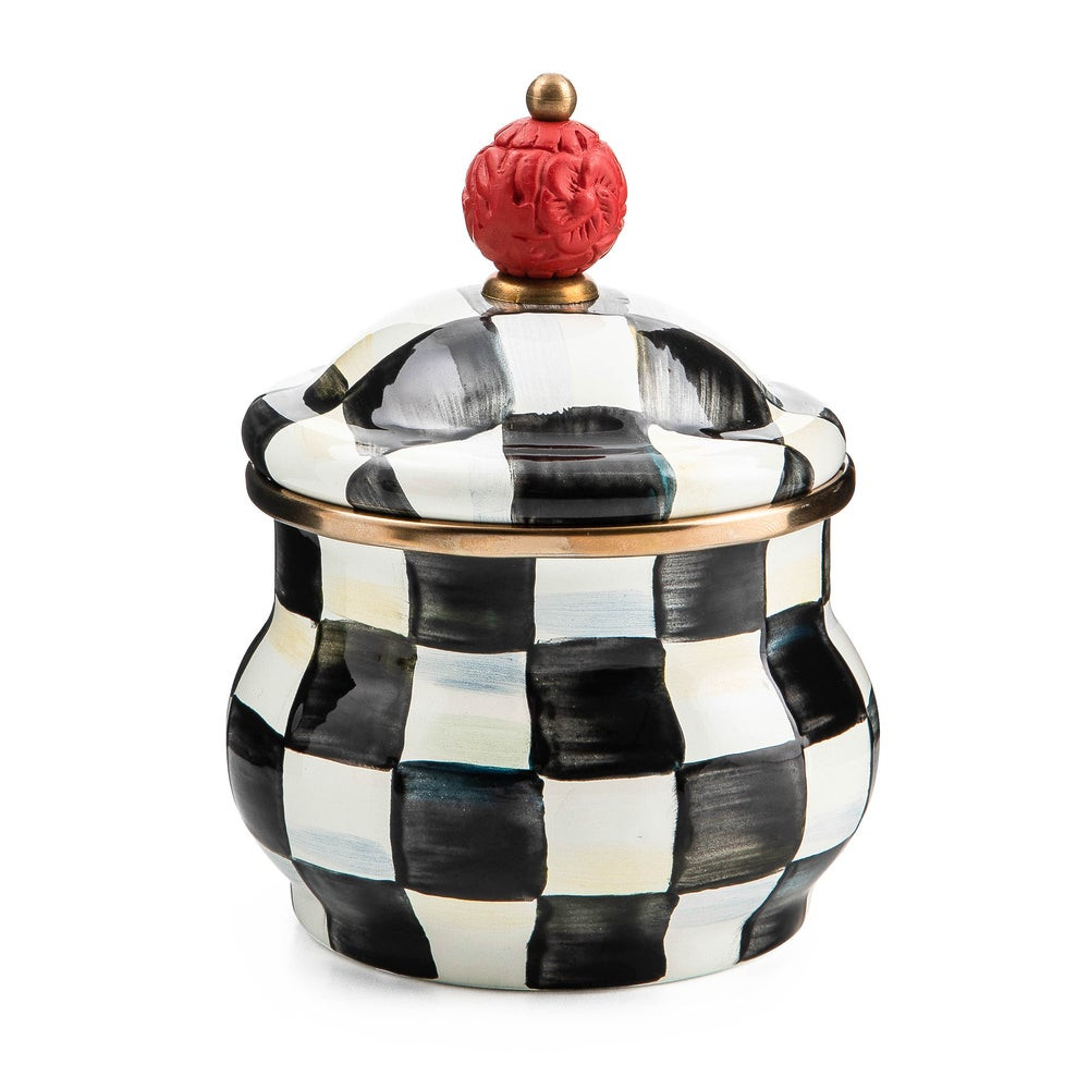 Courtly Check Lidded Sugar Bowl | MacKenzie-Childs