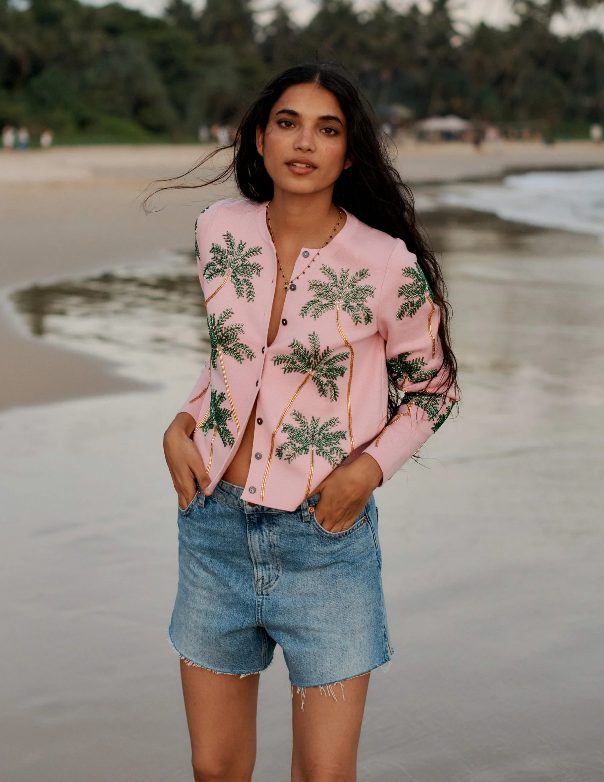 Cut Off Denim Shorts-Light Vintage | Boden (US)