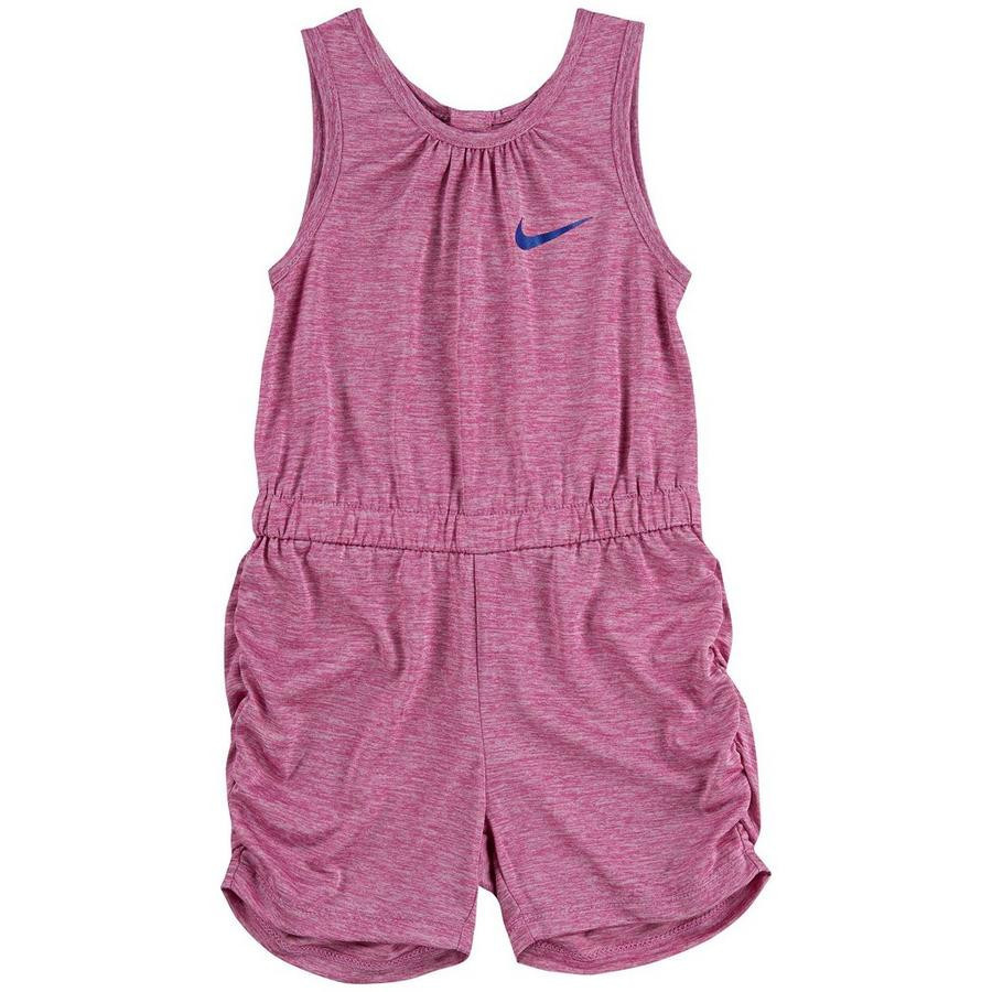 Toddler Girls Sleeveless Heather Romper | Bealls