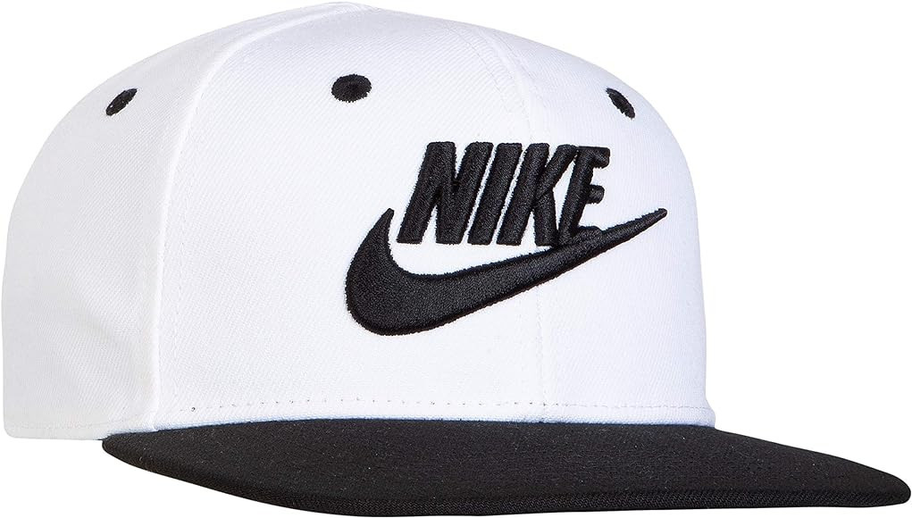 NIKE Children's Apparel Kids' Little Flat Brim Hat, White, O/S | Amazon (US)