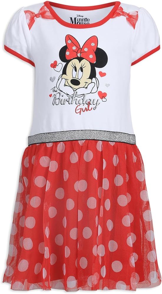 Disney Girls' Minnie Mouse Birthday Dress | Amazon (US)