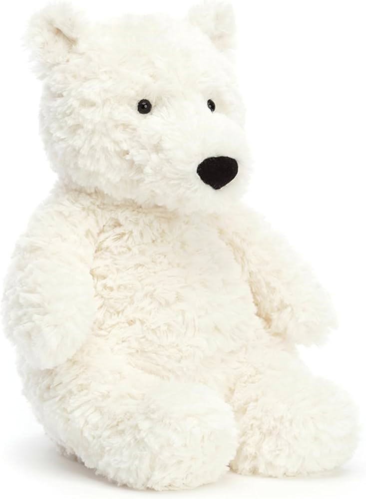 Jellycat Edmund Cream Bear Stuffed Animal | Amazon (US)