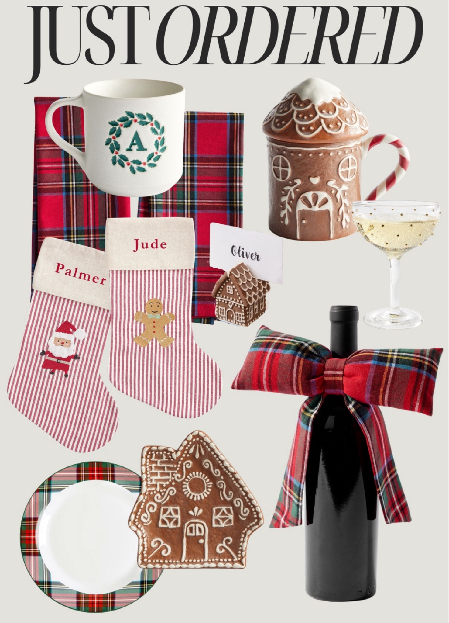 Pottery Barn holiday new arrivals!!! Christmas decor, coffee mug, stockings, plate, plaid 

#LTKGiftGuide #LTKSeasonal #LTKHoliday