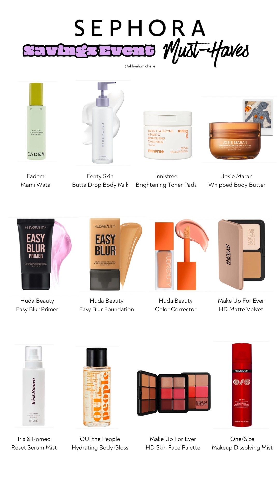 Sephora Spring Savings Event must-haves! Use code SAVEMORE 🛒

#LTKFindsUnder100 #LTKSaleAlert #LTKBeauty