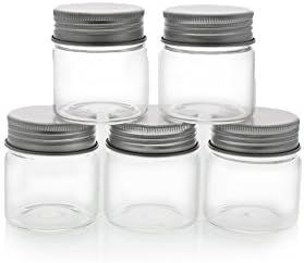 Mini Mason Jars with Lids, Glass Jar Set (1.7 oz, 5 Pack) | Amazon (US)