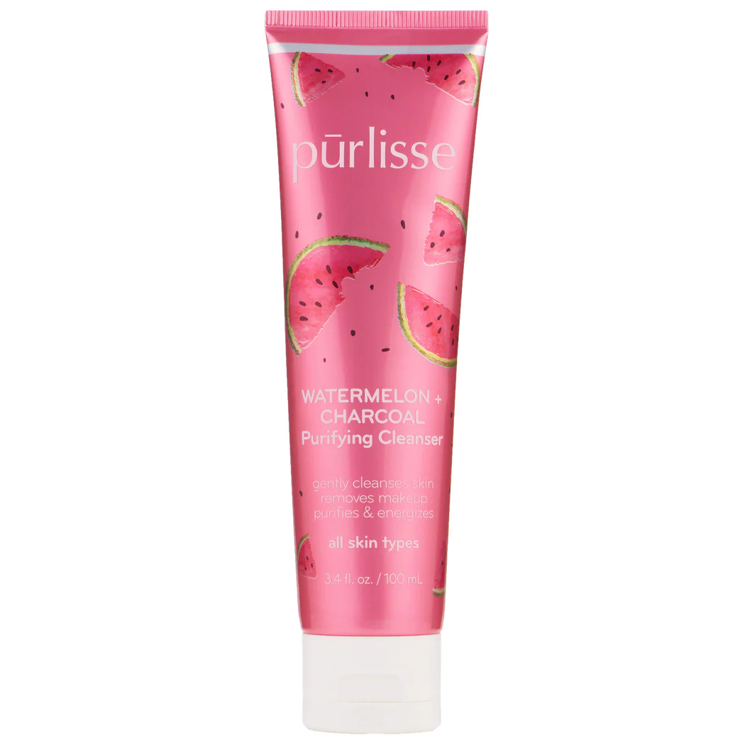 Watermelon + Charcoal Purifying Cleanser | Purlisse