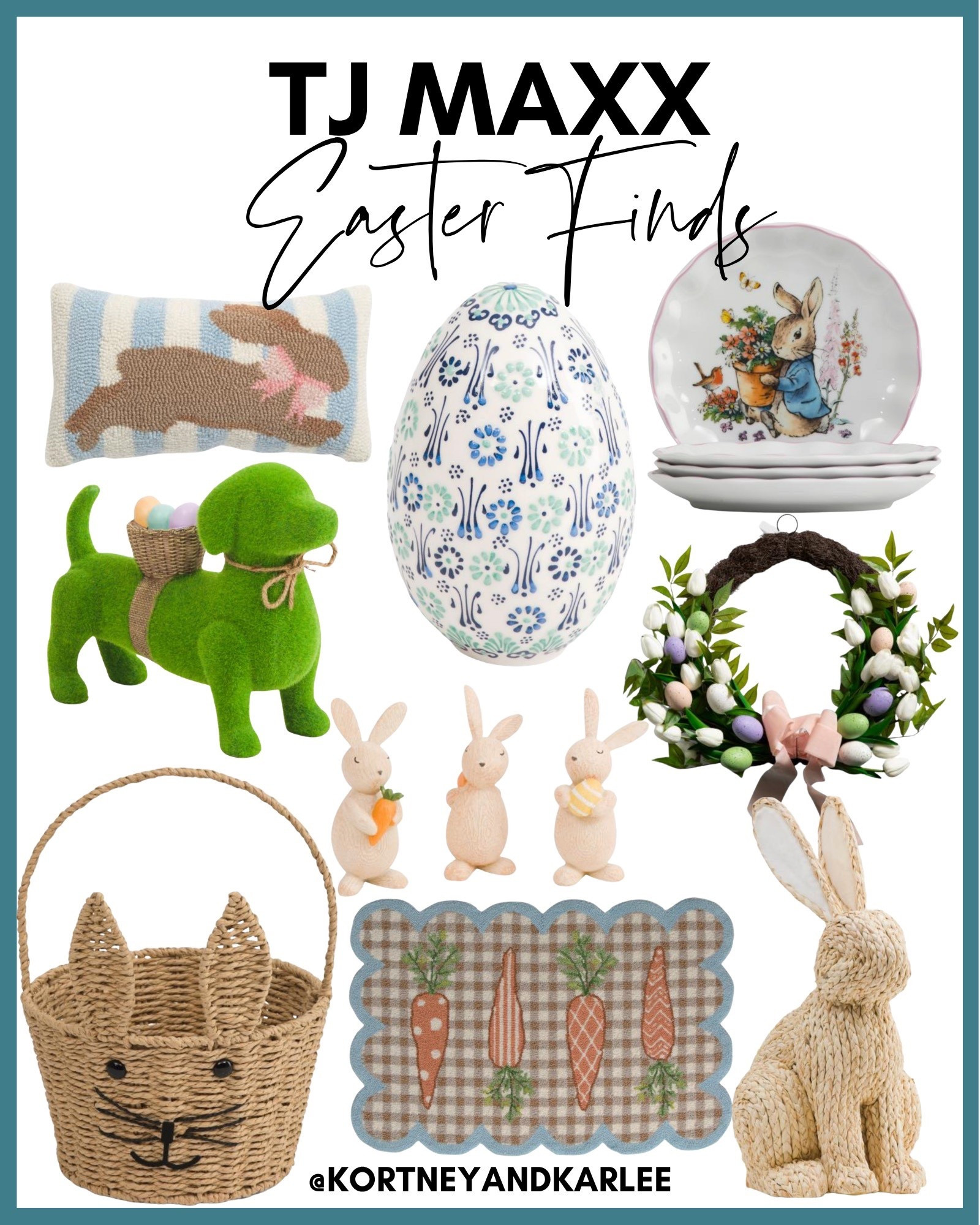 TJ Maxx Easter Finds!

Kortney and Karlee | #kortneyandkarlee #LTKfindsunder50 #LTKfindsunder100 #LTKtravel 