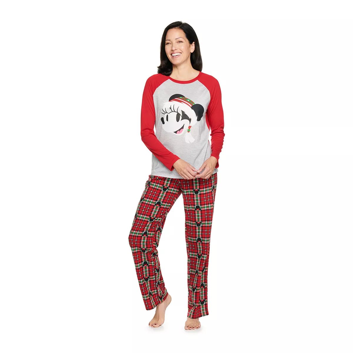Disney's Minnie Mouse Women's Mickey Family Pajama Set by Jammies For Your Families® | Kohl's