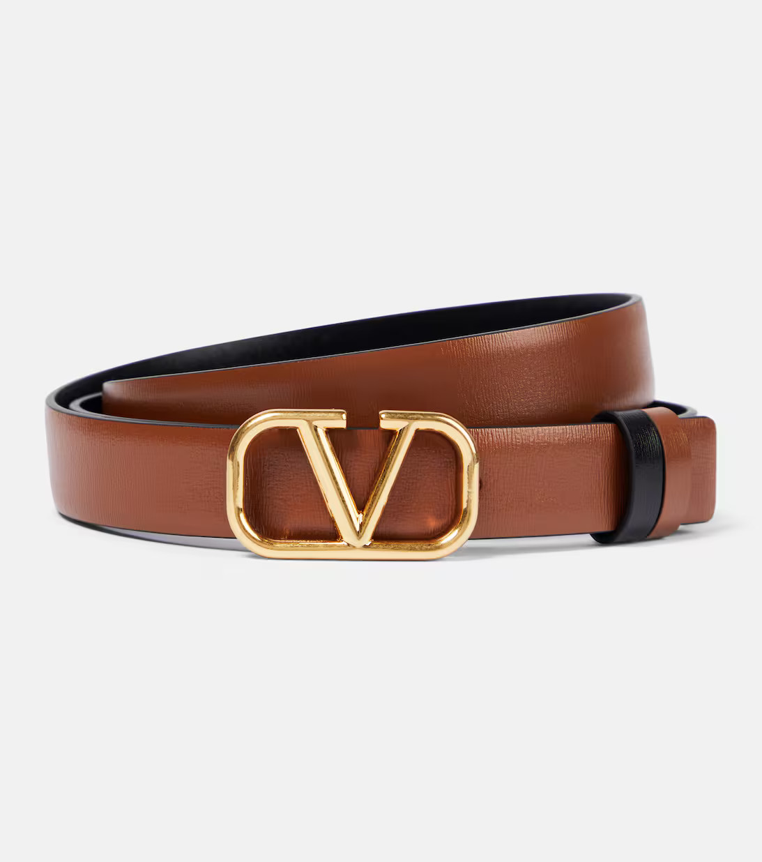 VLogo leather belt | Mytheresa (INTL)