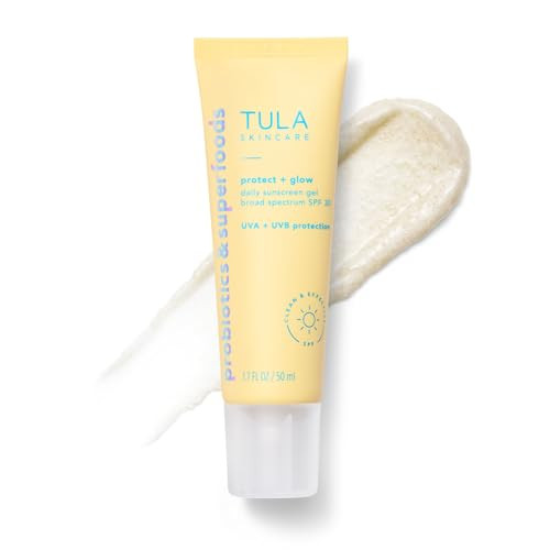 TULA Daily SPF 30 Sunscreen Gel - Broad Spectrum, Non-Greasy, Reef-Safe with Blue Light & Pollution Protection | Amazon (US)