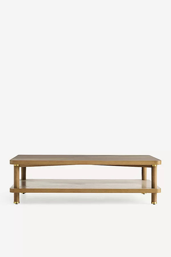 Hugo Oak Coffee Table | Anthropologie (US)