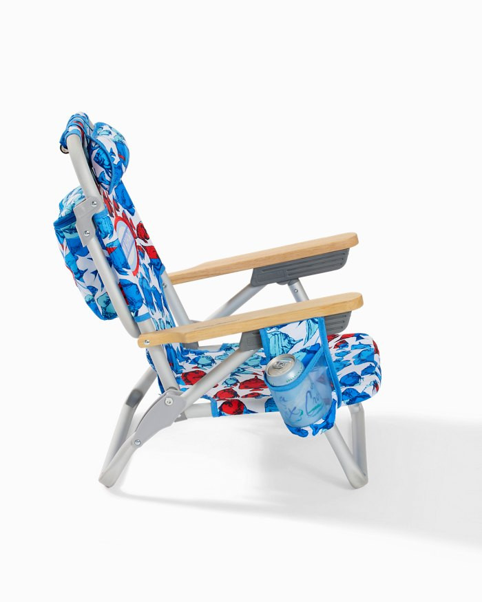 School of Fish Kids' Backpack Beach Chair | Tommy Bahama