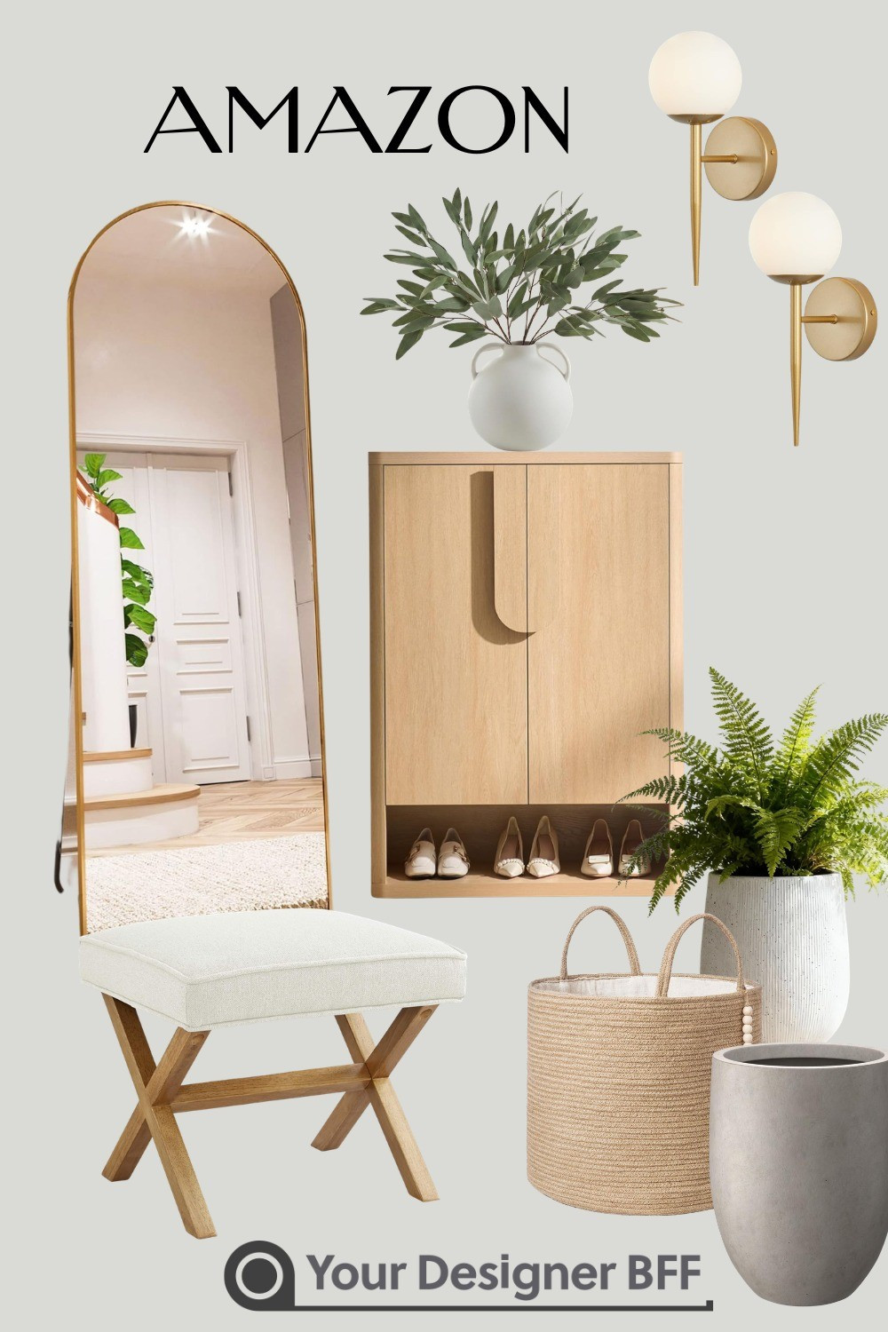 Entryway refresh made easy ✨ Clean lines, warm wood tones, and soft neutrals create a welcoming, polished space—functional pieces that look effortlessly styled the moment you walk in.

#LTKHome