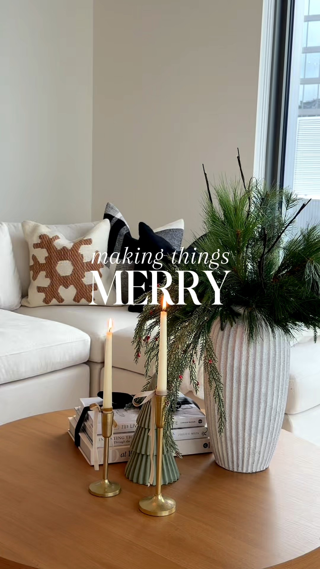 Making things Merry!

Settling in for the holidays and feeling so very merry!❤️



#LTKHoliday #LTKHome #LTKSeasonal