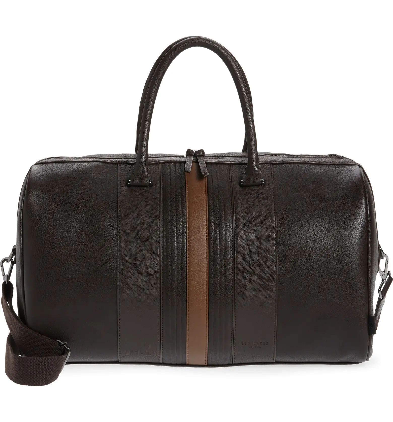 Ted Baker London Everyday Stripe Faux Leather Holdall Bag | Nordstrom | Nordstrom