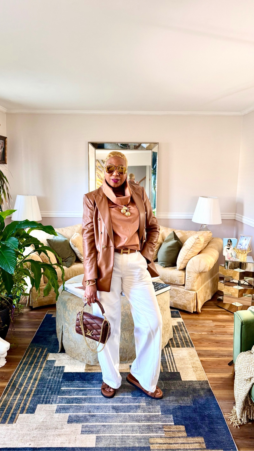 These slides from @Steve Madden are the real star of this look 🤎

I’ve been styling them with everything lately because they give you that perfect mix of comfort and effortless polish—no heels required.

I started with a soft, relaxed outfit and then added a leather jacket to elevate it… but the slides kept the look grounded, chic, and wearable.

✨ If you’re looking for a go-to shoe that works with multiple looks—this is it.
Shop this pair + similar styles below



slide sandals, Steve Madden slides, comfortable chic, everyday sandals, neutral sandals, effortless style, casual chic outfit, over 50 fashion, wearable fashion, minimal style

#LTKTall #LTKootd #LTKgrwm