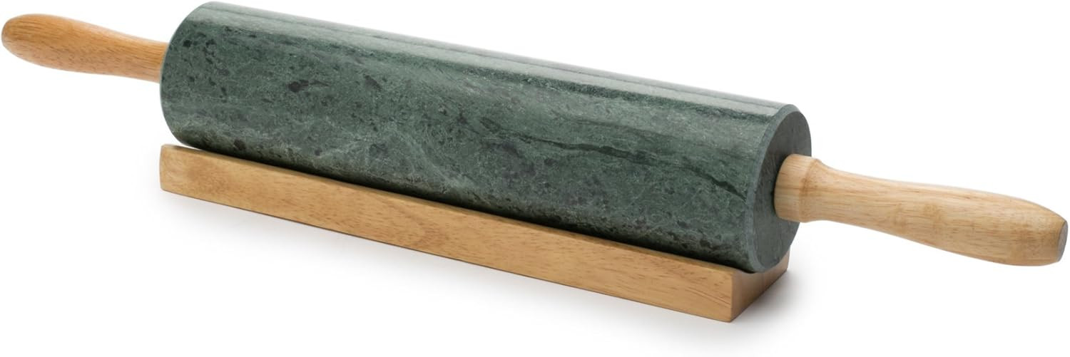 Fox Run Marble Rolling Pin and Base, Green 2.5 x 18 x 3 inches | Amazon (US)