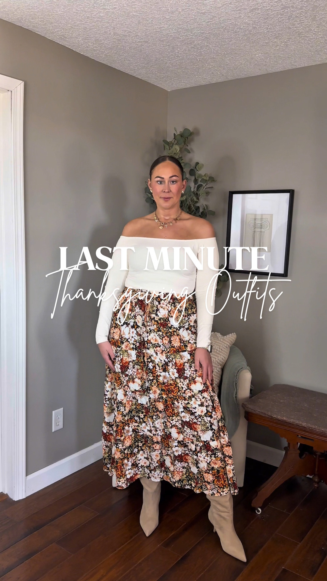 Last minute Amazon Thanksgiving outfits you can still get before Thursday 🤎 Sharing easy, affordable looks that feel cute, comfy, and holiday ready. Most of these pieces are on sale for Black Friday so it’s the perfect time to grab them! 

Sizing:
Wearing a large in all tops
14 long in jeans (come in regular and long)
Xl in skirts and dresses 

Amazon Thanksgiving outfits | Amazon fall outfits | Amazon holiday outfit ideas | affordable outfits from Amazon | Amazon fall fashion | Amazon Black Friday fashion 2025 | Amazon style | Amazon fashion finds #amazonstyle #amazonfashion

#LTKHoliday #LTKFindsUnder50 #LTKTall