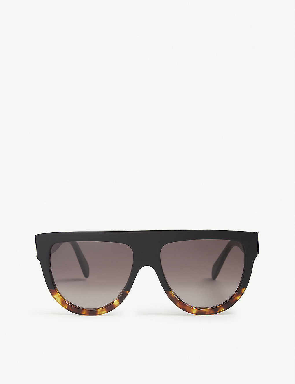 Havana aviator-frame acetate sunglasses | Selfridges