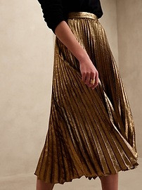 RAGGIERA PLEATED SKIRT | Banana Republic (US)