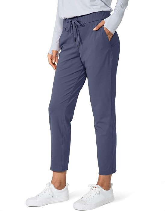 G Gradual Women's Pants with Deep Pockets 7/8 Stretch Ankle Sweatpants | Amazon (US)